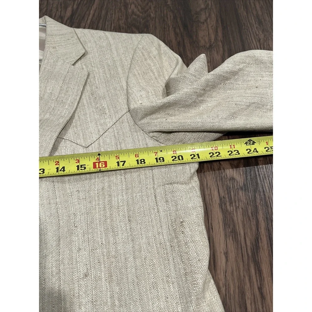 Vintage Mesquite Niver Western Wear Blazer Mens 42Long Beige